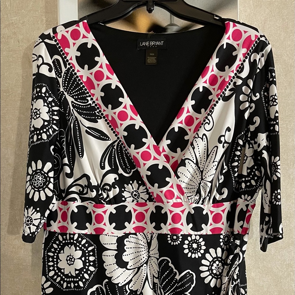 Lane Bryant knee length dress